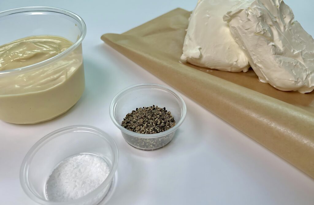 Honey Mustard Spread Ingredients.