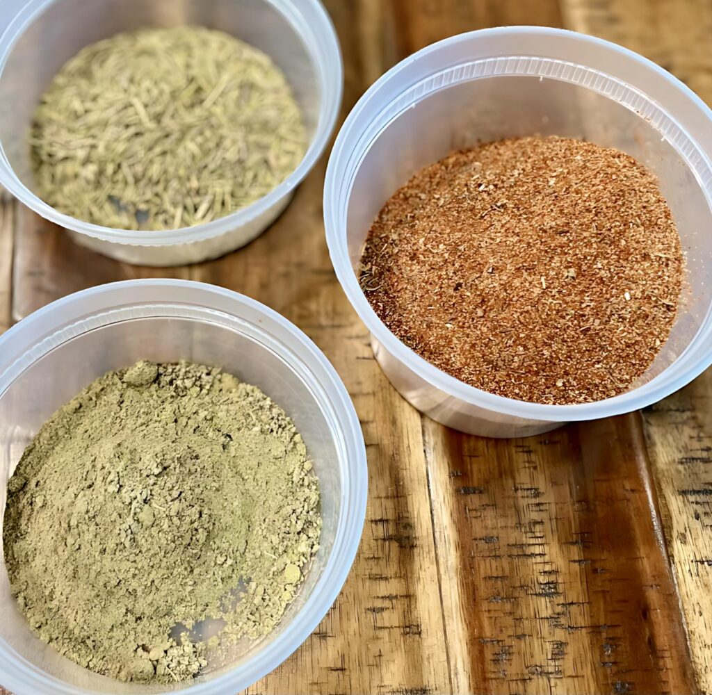 Fall House Spice Blend ingredients.