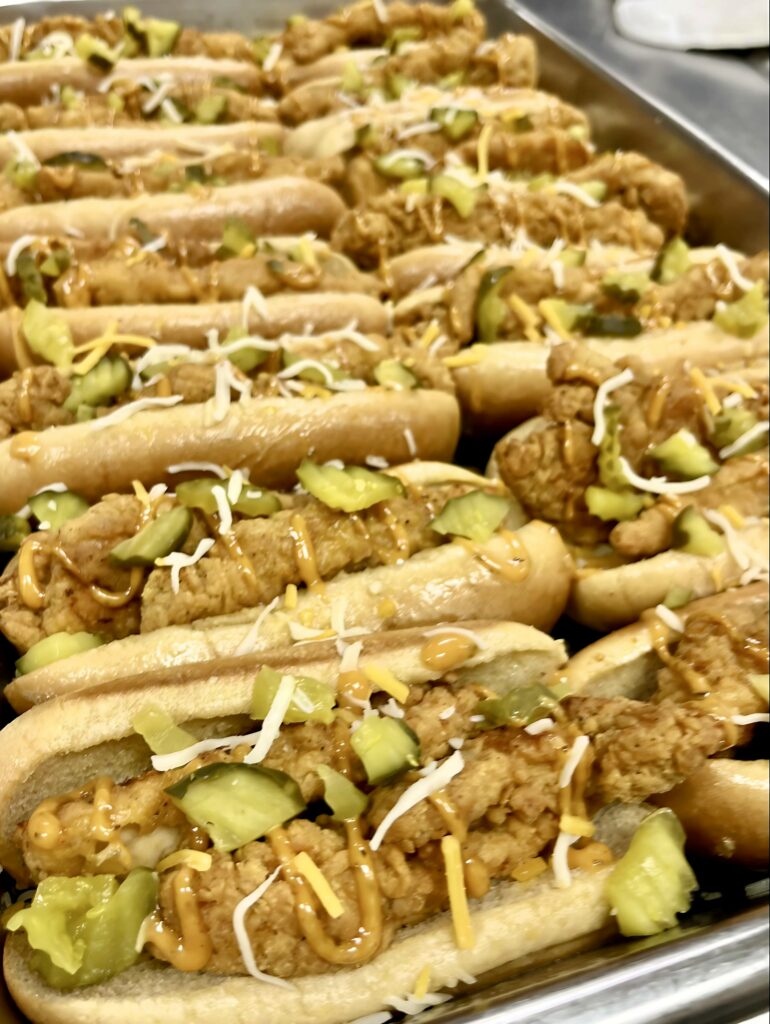 Southern Bird Dog Sandwiches.