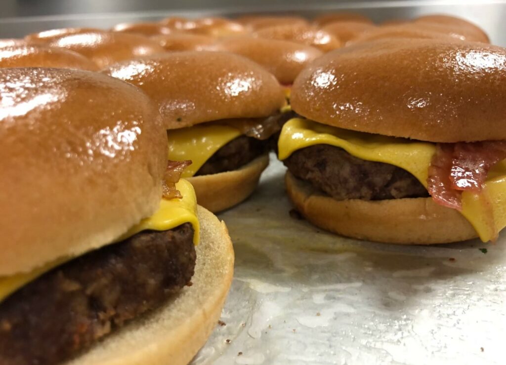 Bacon Cheeseburgers.