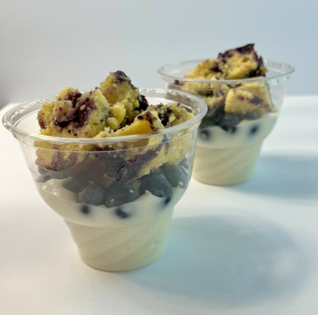 Blueberry Lemon Parfaits.