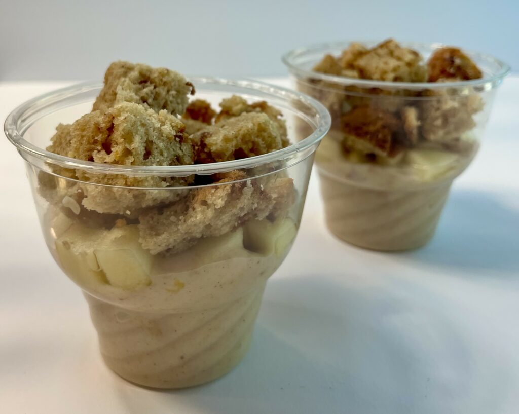 Spiced Apple Muffin Parfaits.