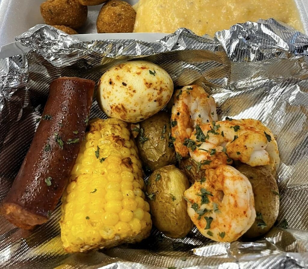 Low Country Boil School Lunch