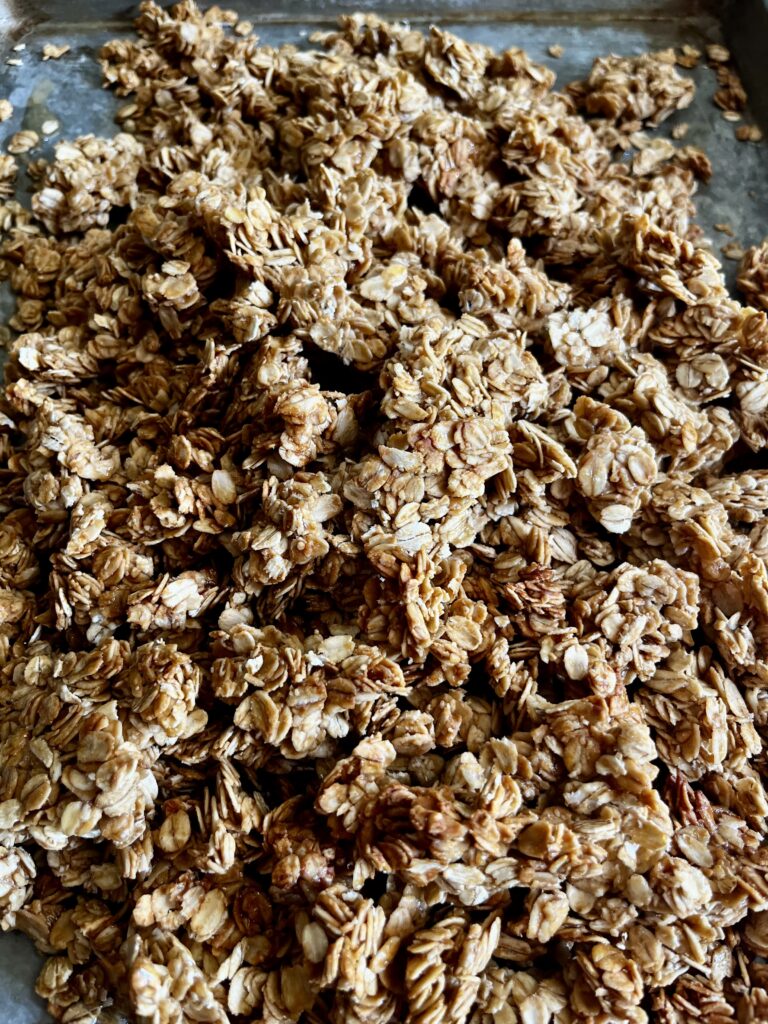 Homemade Peanut Butter Granola