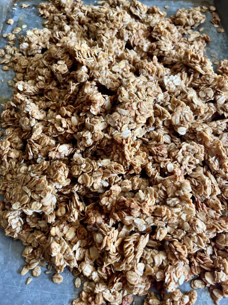Homemade Peanut Butter Granola