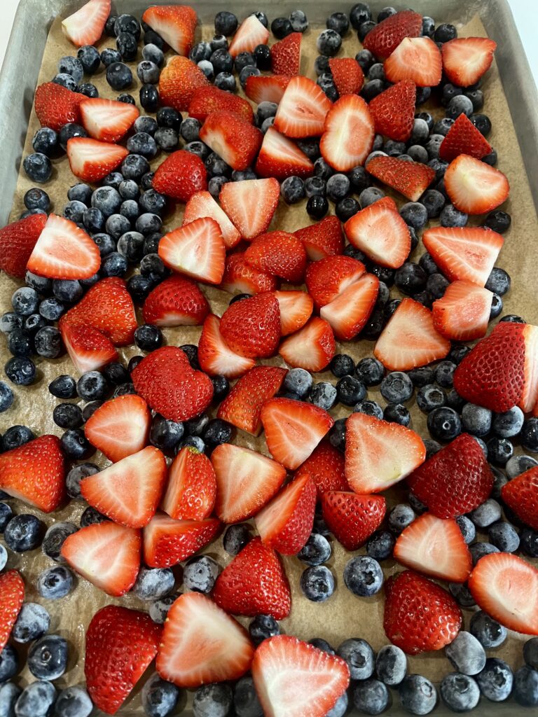 Berries prior to roasting.
