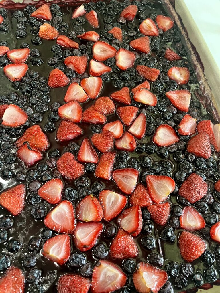 Berries prior to roasting.