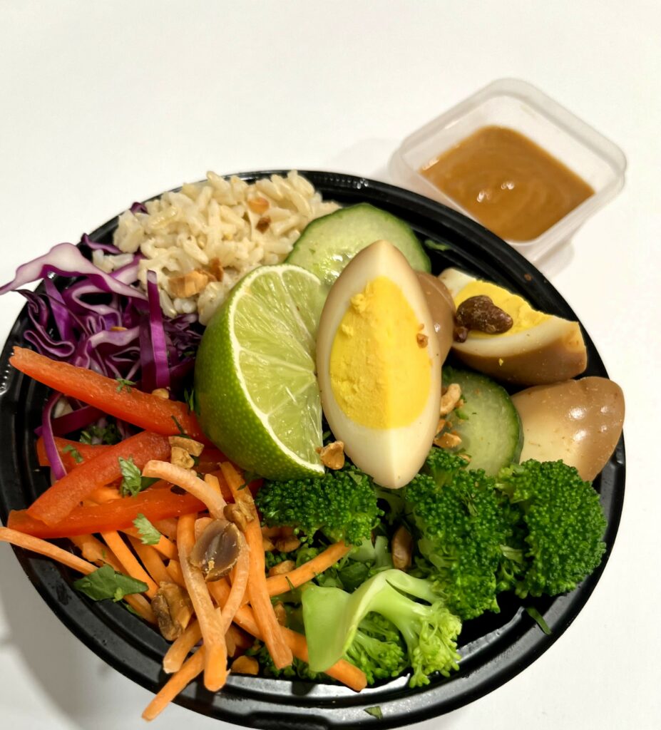 Gado Gado Bowl with Soy Egg