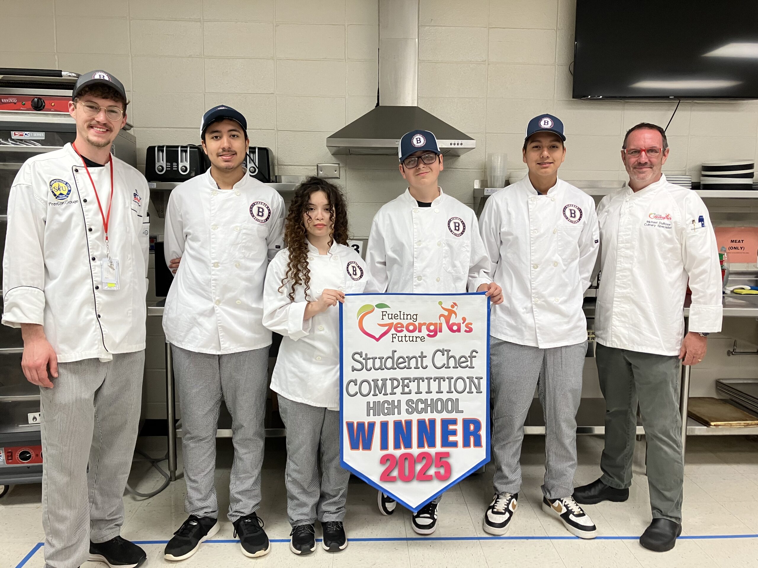 2025 Student Chef Competition Team Winners
