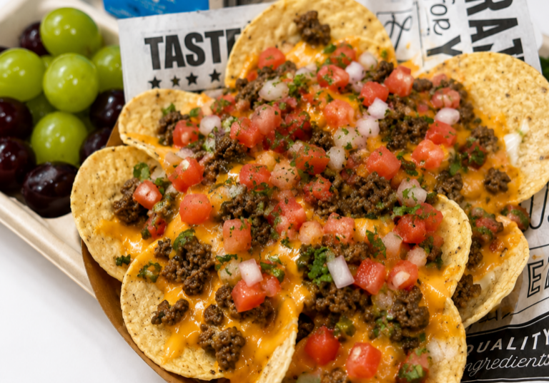 Beef and Cheese Nachos