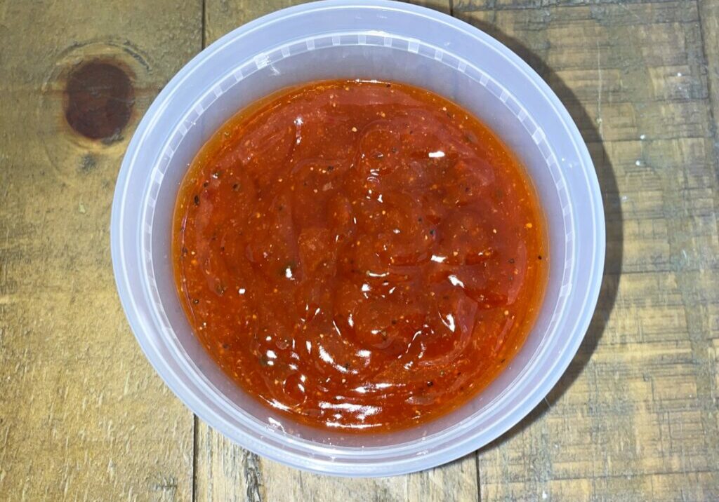 Buffalo sweet chili glaze