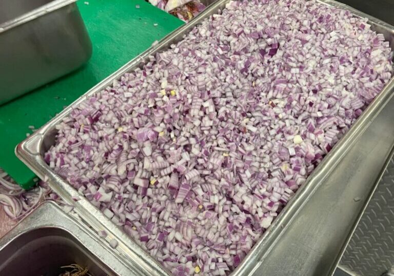 Diced Purple Onion