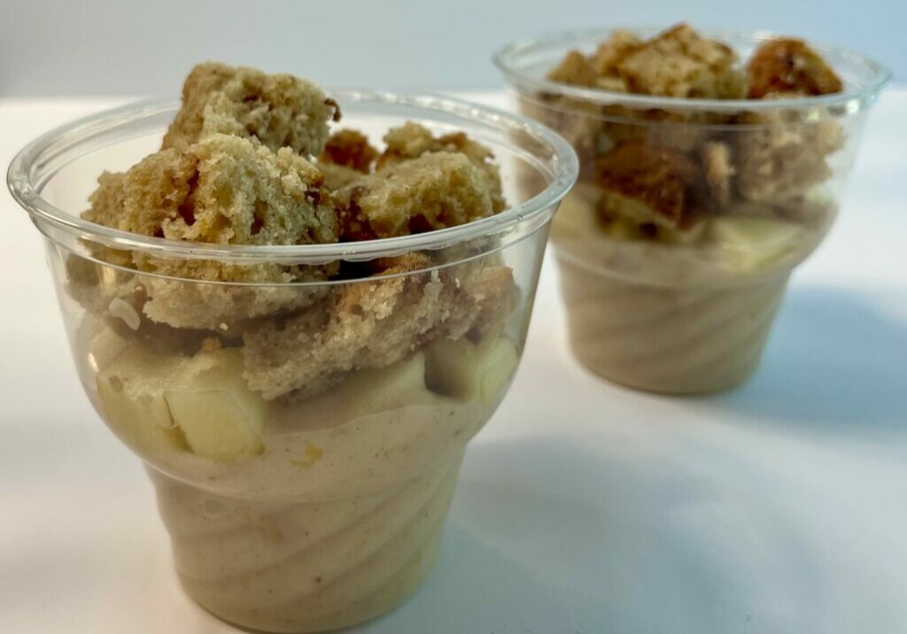 Spiced Apple Muffin Parfaits.