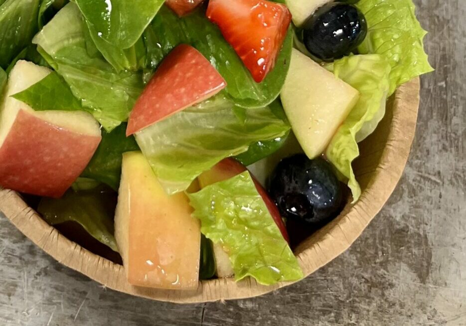 Honey Citrus Fruit Salad in a bowl.