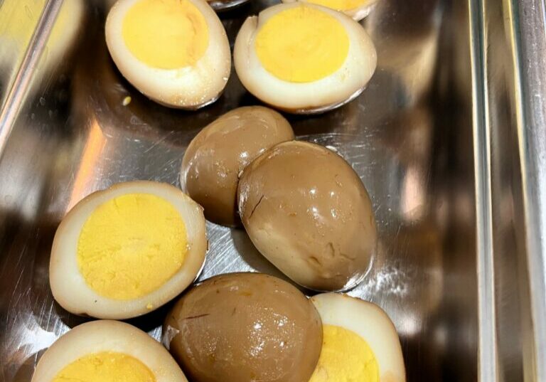 Soy Marinated Hardboiled Eggs