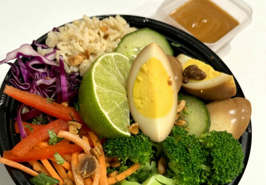 Gado Gado Bowl with Soy Egg