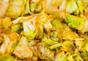 Spicy Steamed Cabbage