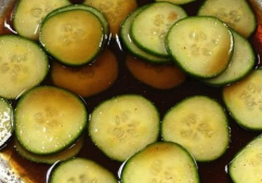 Chili-Soy Cucumbers
