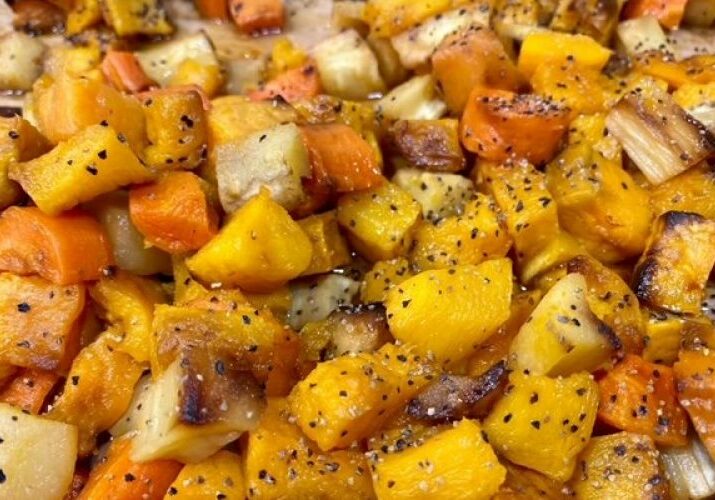 Rosted Root Veggies and Butternut Squash
